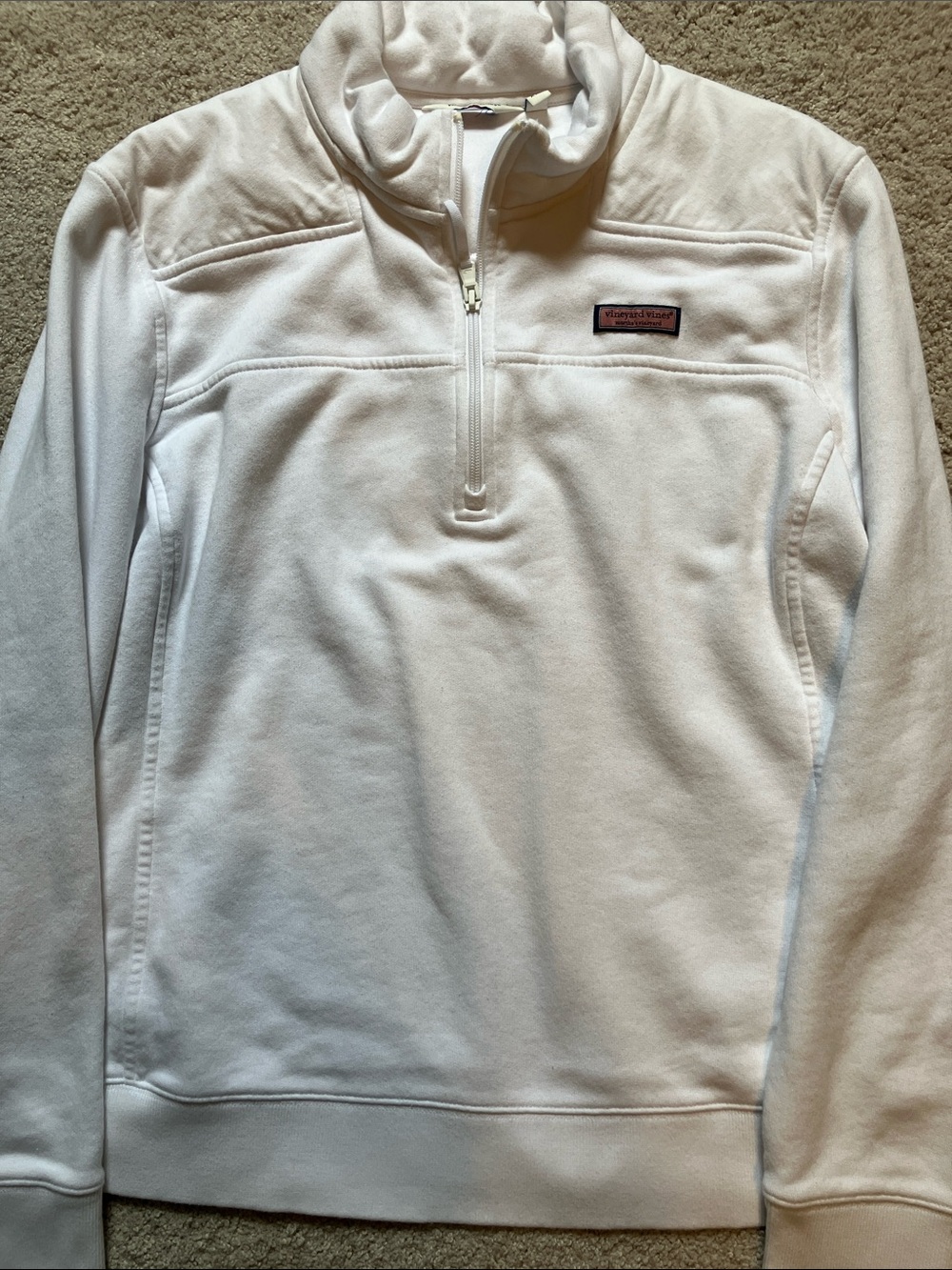 Vineyard Vines Sweatshirt Zip up White XXL